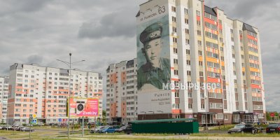 Мурал, стрит-арт «Портрет Рыжкова А.А.»